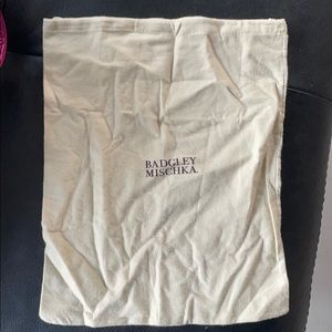 Badgley Mischka shoe bag